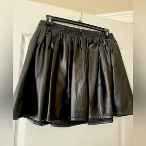 Womens Leather Skirt 2X NEW FASHIONOVA